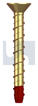 XBOLT - COUNTERSUNK HEAD ZYP XBOLT IHEX05 CSK: M6 X  75 thumbnail 3