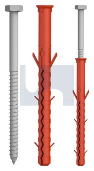GBD-HH NYLON FRAME PLUG ZFS NYL PLUG GB-HH: 10 X 140 thumbnail 3