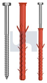 GBD-HH NYLON FRAME PLUG Z/P NYL PLUG GBD-HH: 10 X 100 thumbnail 3