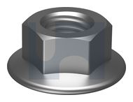 HEX FLANGE NUT AF12 [NO SERR] AF12 HDG CL8 FLG NUT: M8 thumbnail 3