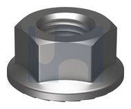 SERRATED HEX FLANGE NUT Z/P G8 SERR FLANGE NUT: 3/8UNF thumbnail 3