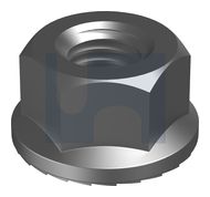 CABLE TRAY FLANGE HEX NUT Z/P CABLE TRAY NUT: M10 thumbnail 3