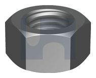 HEX NUT LEFT HAND THREAD PLN CL5 LEFT HAND HEX NUT: M16 thumbnail 3