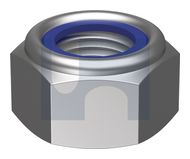 NYLOC HEX NUT 304 NYLOC NUT:  1/4 UNF thumbnail 3