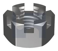 HEX SLOTTED NUT Z/P GR2 SLOTTED HEX:   5/8UNF thumbnail 3