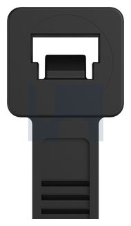 CABLE TIE - STANDARD 66UV BLK STD 100 TIE:1220X 9.0 thumbnail 3