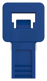 CABLE TIE - STANDARD TEFZ BLU STD 100 TIE: 300X 4.8 thumbnail 3