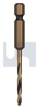 IMPACT STEP TIP DRILL BIT EDGE STEP TIP IMP:   3.3 X  62 thumbnail 3