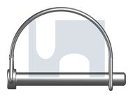 SHAFT LOCKING PIN D TYPE 304 SHAFT L/PIN D:  6MM X  55 thumbnail 3