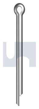 SPLIT PIN METRIC 304 DIN94 SPLIT PIN: M0.8 X 10 thumbnail 3