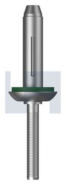 BULB-T RIVET OPEN EPDM WASHER RIV BULB-T 5056 AA: 7.7 X 27.7 thumbnail 3