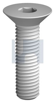 SOCKET SCREW COUNTERSUNK HEX ZFS SO FHSS: M20 X  50 thumbnail 3