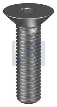 SOCKET SCREW COUNTERSUNK HEX PLN SO FHSS: 1/4 UNC X   1 thumbnail 3