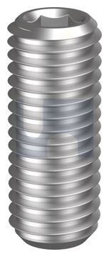 SOCKET GRUB SCREW HEX CUP PNT 304 SOCK GRUB: 5/16UNC X 1 thumbnail 3