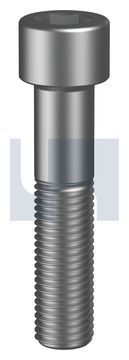 SOCKET HEAD CAP SCREW Z/P SO SHCS: M10-1.25 X  50 thumbnail 3
