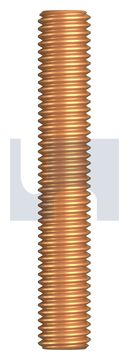 STUD BOLT B7 CAD STUD:   1/2UNC X   45 thumbnail 3