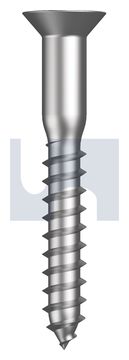 COUNTERSUNK WOOD SCREW 304 WOOD CSK PH: #06 X 1 thumbnail 3