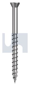 TYPE 17 TRIM HEAD-6 RIB 304 T17 CSK6T SQ: 9-9 X 53 thumbnail 3