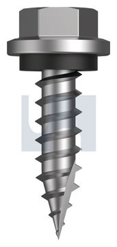 TYPE 17 HEX HEAD + WASHER 316 T17 SEAL HX:14-10X 25 thumbnail 3