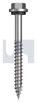 TYPE 17 HEX HEAD + WASHER 316 T17 SEAL HX:14-10X 65 thumbnail 3