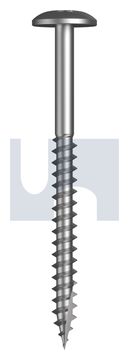 TYPE 17 BUTTON HEAD 316 T17 BUTTON SQ:10-12X 60 thumbnail 3