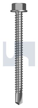 METAL SDS HEX HEAD BI-304 MET STD HX:14-14X 70 thumbnail 3