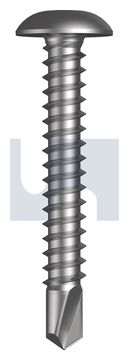 METAL SDS PAN HEAD BI-304 MET PAN SQ:12-14X 38 thumbnail 3