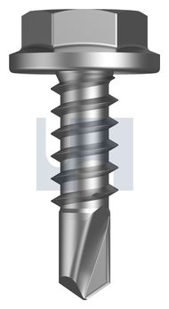 METAL SDS FLANGED HEX HEAD 550 MET FLG HX: 10-16X 16 thumbnail 3