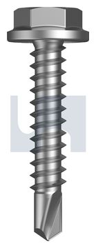 METAL SDS FLANGED HEX HEAD 550 MET FLG HX: 10-16X 25 thumbnail 3