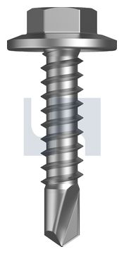 METAL SDS FLANGED HEX HEAD 550 MET FLG HX: 12-14X 25 thumbnail 3