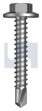 METAL SDS FLANGED HEX HEAD 550 MET FLG HX: 12-14X 35 thumbnail 3