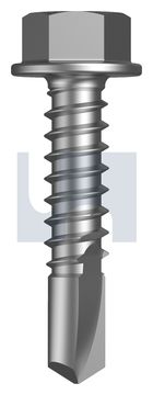 METAL SDS HEX HEAD BI-316 MET STD HX: 10-16X 16 thumbnail 3