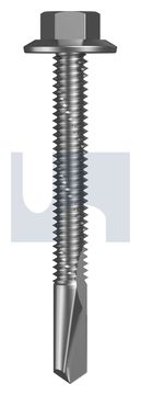 BDX s500 FLANGED HEX HEAD X9 S500 FLG HX:12-24X 50 thumbnail 3
