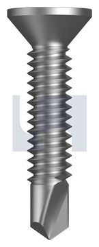 METAL SDS COUNTERSUNK CL3 MET CSK PH:10-24X 25 thumbnail 3
