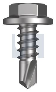 METAL SDS FLANGED HEX HEAD CL4 MET FLG HX: 8-18X 12 thumbnail 3