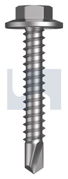 METAL SDS FLANGED HEX HEAD CL4 MET FLG HX:12-14X 35 thumbnail 3