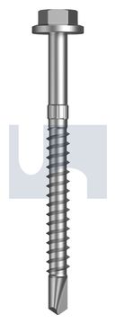 METAL SDS FLANGED HEX HEAD CL4 MET FLG HX S:14-10X 75 thumbnail 3