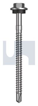 METAL SDS HEX HEAD + WASHER CL4 MET SEAL HX S:12-14X 75 thumbnail 3