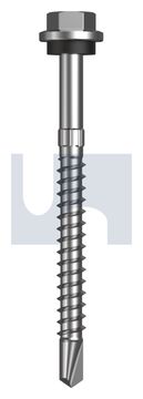 METAL SDS HEX HEAD + WASHER CL4 MET SEAL HX S:14-10X 75 thumbnail 3