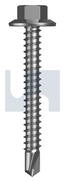 BDX METAL SDS FLANGED HEX HEAD X9 MET FLG HX:12-14X 45 thumbnail 3