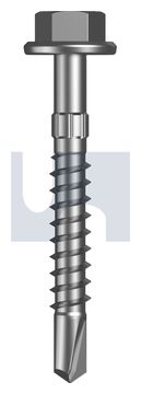 BDX METAL FLANGED HEX HEAD X9 MET FLG HX S:14-10X 50 thumbnail 3