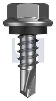BDX METAL SDS HEX HEAD+WASHER X9 MET SEAL HX:10-16X 16 thumbnail 3