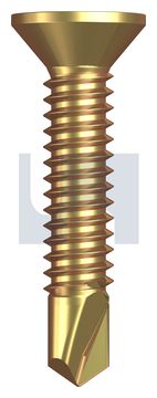METAL SDS COUNTERSUNK ZYP MET CSK PH:10-24X 25 thumbnail 3