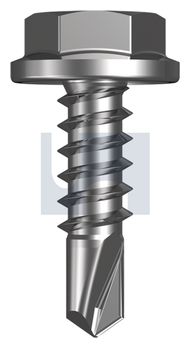 METAL SDS FLANGED HEX HEAD Z/P MET FLG HX:10-16X 16 thumbnail 3