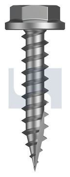 TYPE 17 FLANGED HEX CL4 T17 FLG HX:10-12X 25 thumbnail 3
