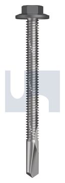 s500 SDS FLANGED HEX HEAD CL4 BA S500 FLG HX:12-24X 65 thumbnail 3