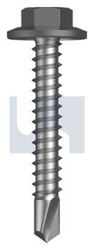 METAL SDS FLANGED HEX HEAD CL3 BA MET FLG HX:12-14X 35 thumbnail 3