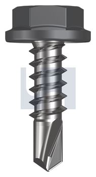 METAL SDS FLANGED HEX HEAD CL4 BA MET FLG HX:10-16X 16 thumbnail 3