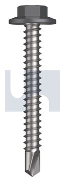 METAL SDS FLANGED HEX HEAD CL4 BA MET FLG HX:12-14X 45 thumbnail 3