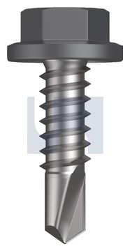 METAL SDS FLANGED HEX HEAD CL4 BA MET FLG HX:14-14X 22 thumbnail 3